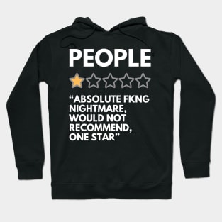 People, One Star Rating Hoodie